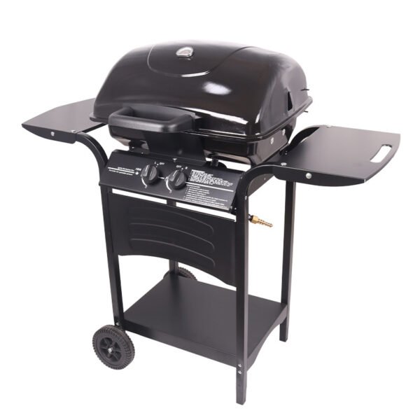Outdoor barbecue gas grill