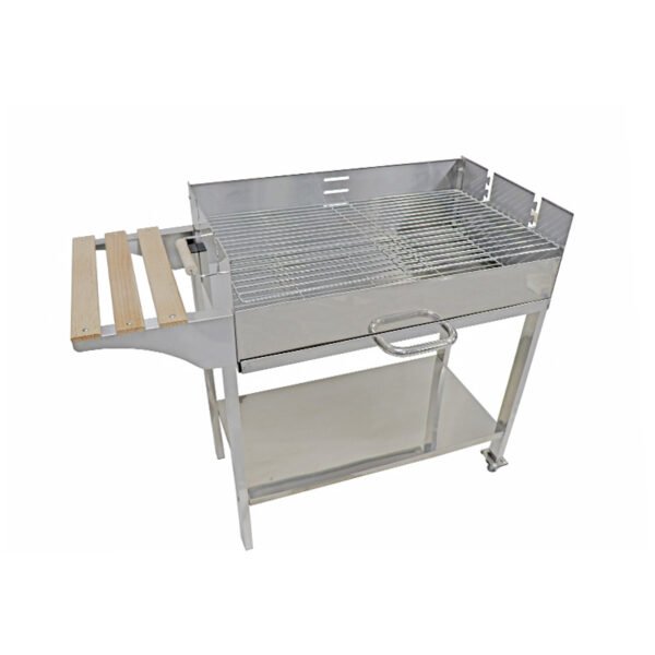 New folding barbecue grill made of household metal material, outdoor portable BBQ grill