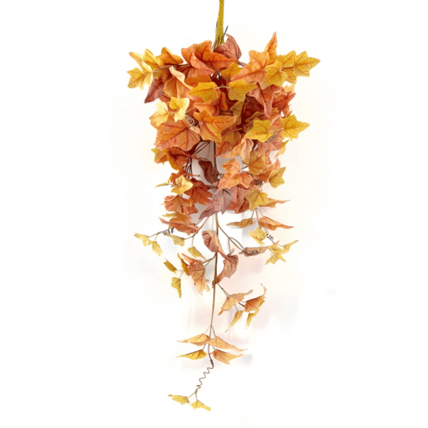 Simulation wall hanging flower simulation plant wall decoration hanging basket rattan plastic fake flower simulation green plant leaf