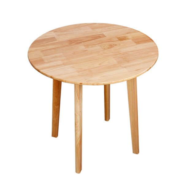 solid wood round table