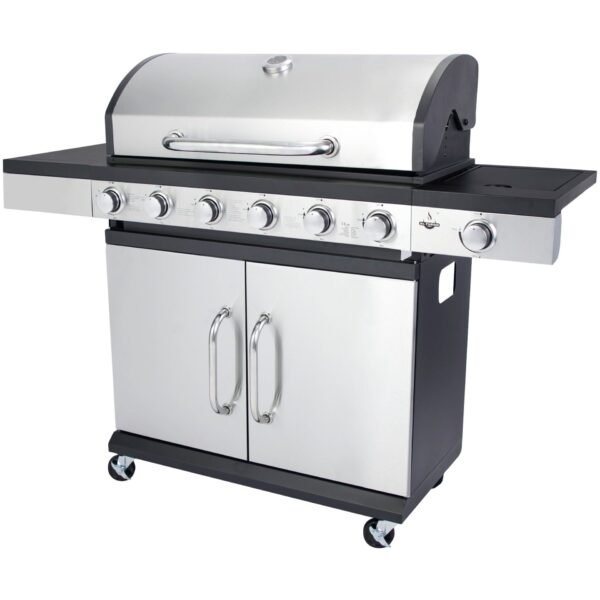 Stainless steel gas grill