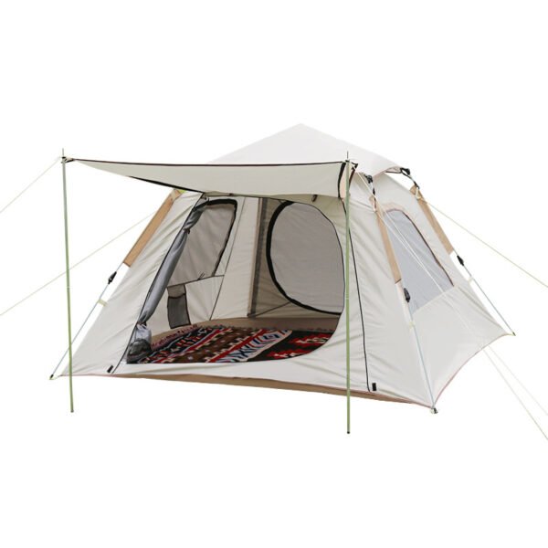 Square top automatic tent