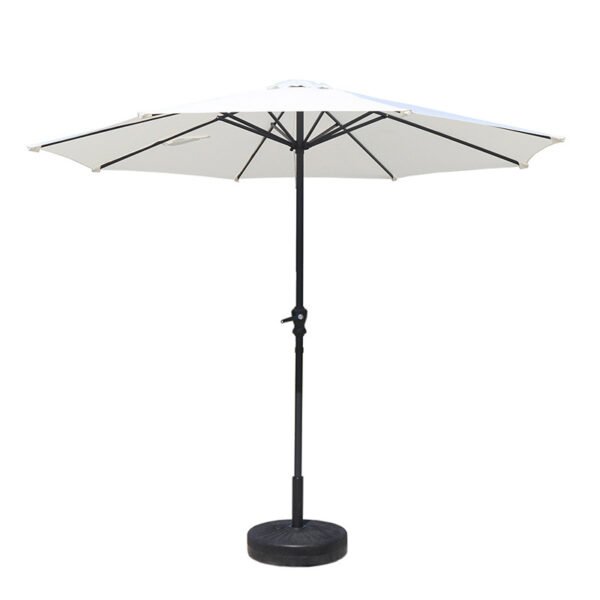 Outdoor parasols, patio umbrellas, Hand-cranked center column umbrellas, Beach umbrellas