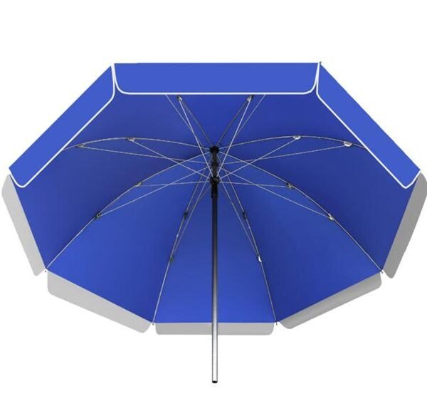 Round retractable outdoor parasol/ Large beach umbrella